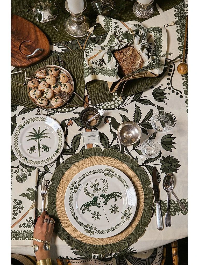 JOHANNA ORTIZ El Relato Dinner Plates 2-Piece Set 4