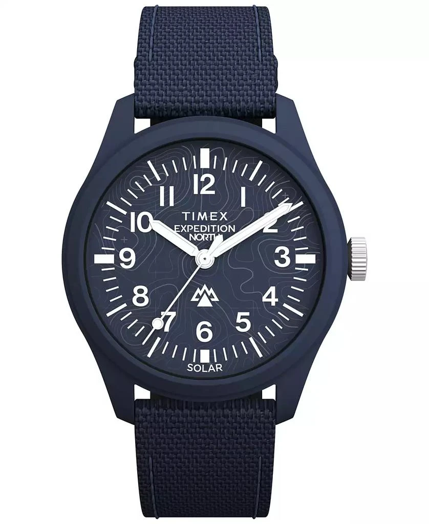 Timex Men's Analog Blue Expedition North Strap Watch, 40mm 1