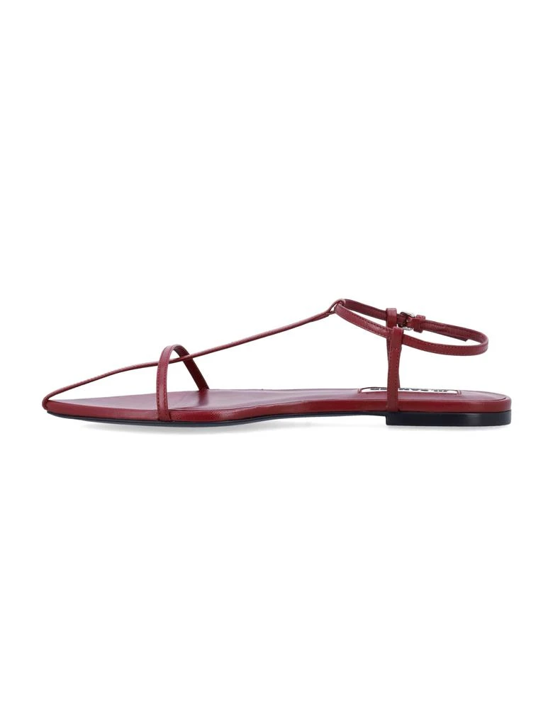 JIL SANDER FLAT CAGE SANDALS 3