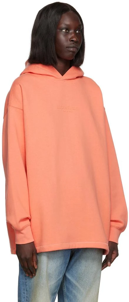 Fear of God ESSENTIALS Pink Relaxed Hoodie 2