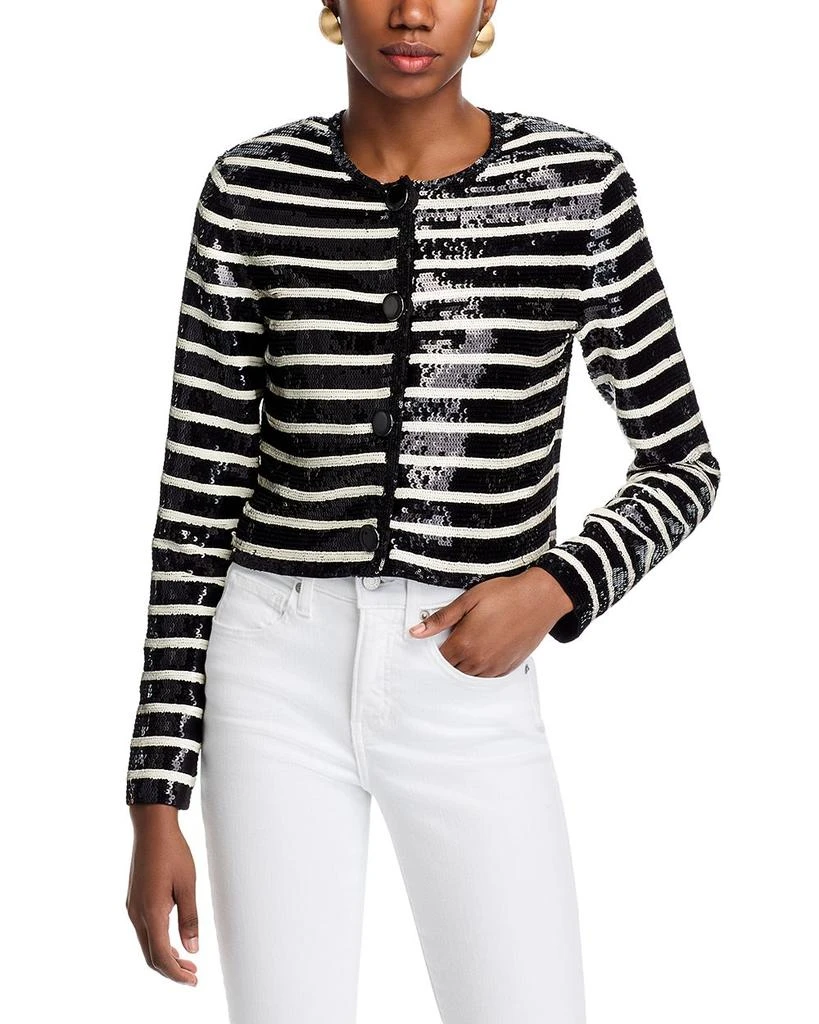 VERONICA BEARD Mickey Sequin Jacket 1