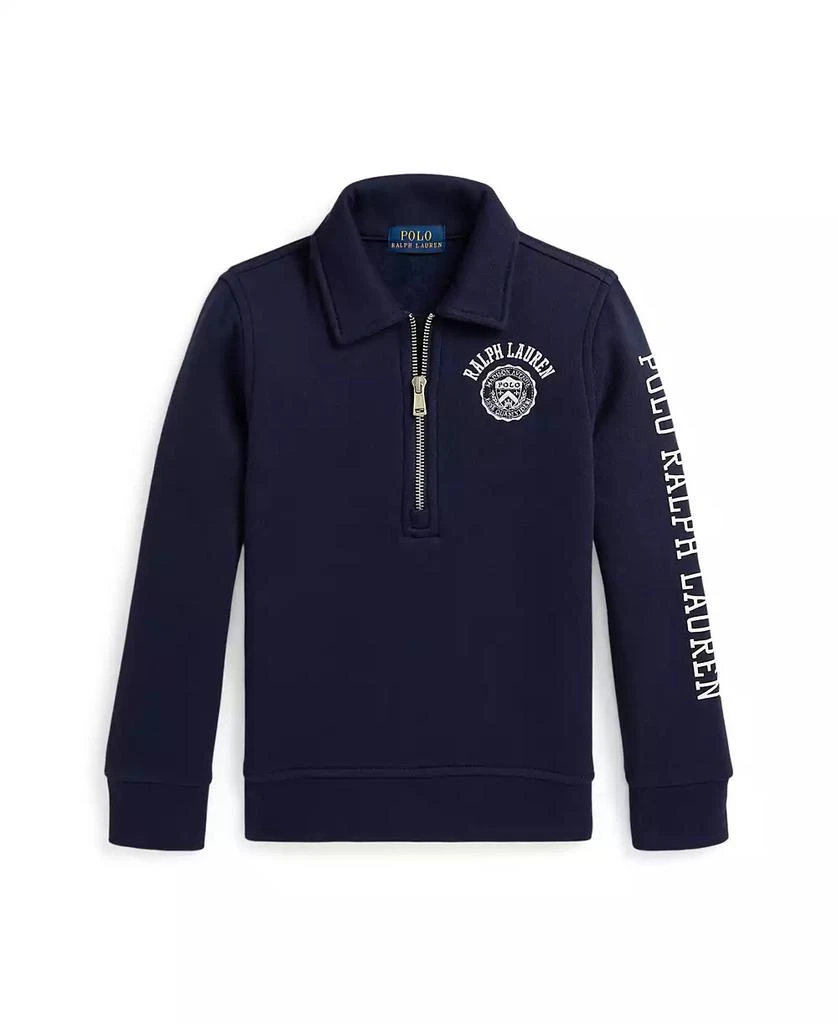 Shop 2-7 Boys Logo Fleece Full-Zip Hoodie on Sale at BeyondStyle