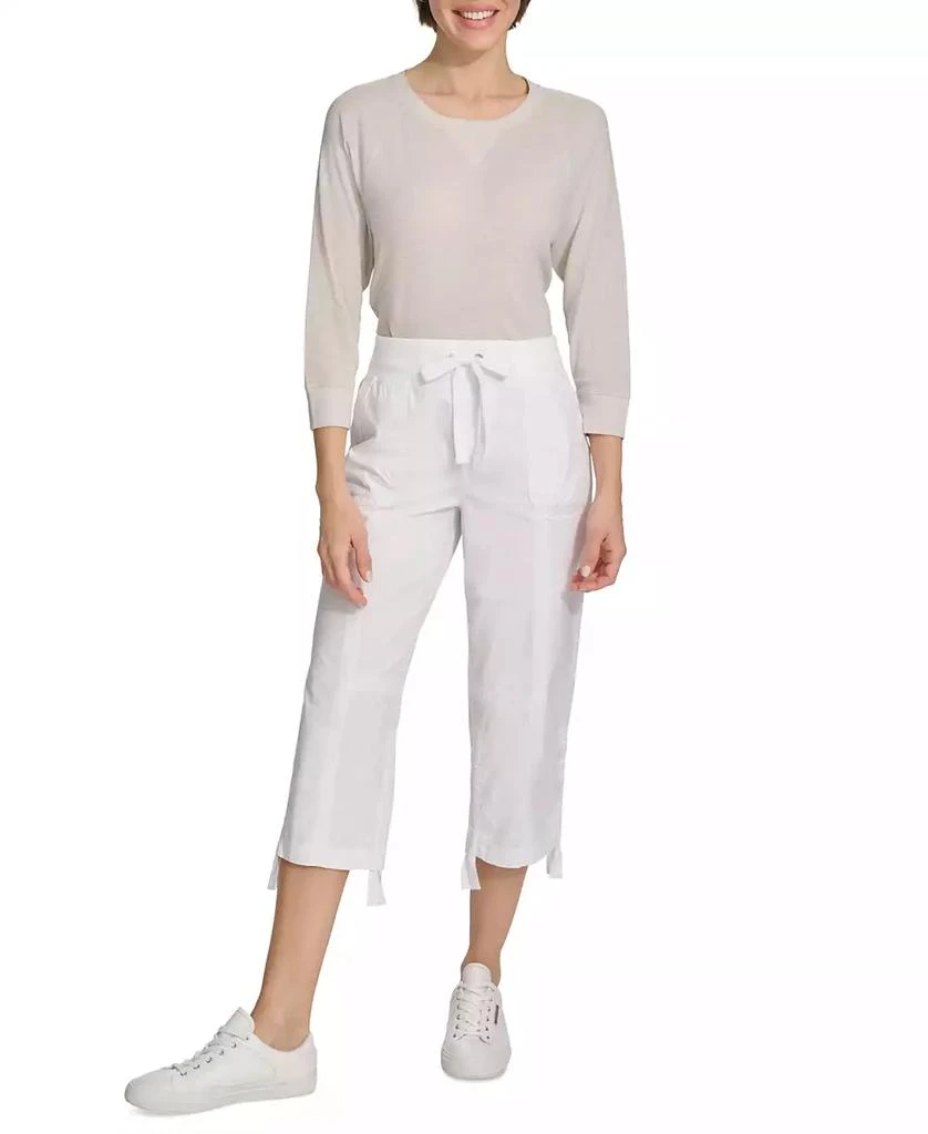 Calvin Klein Women's Convertible Cargo Capri Pants 4