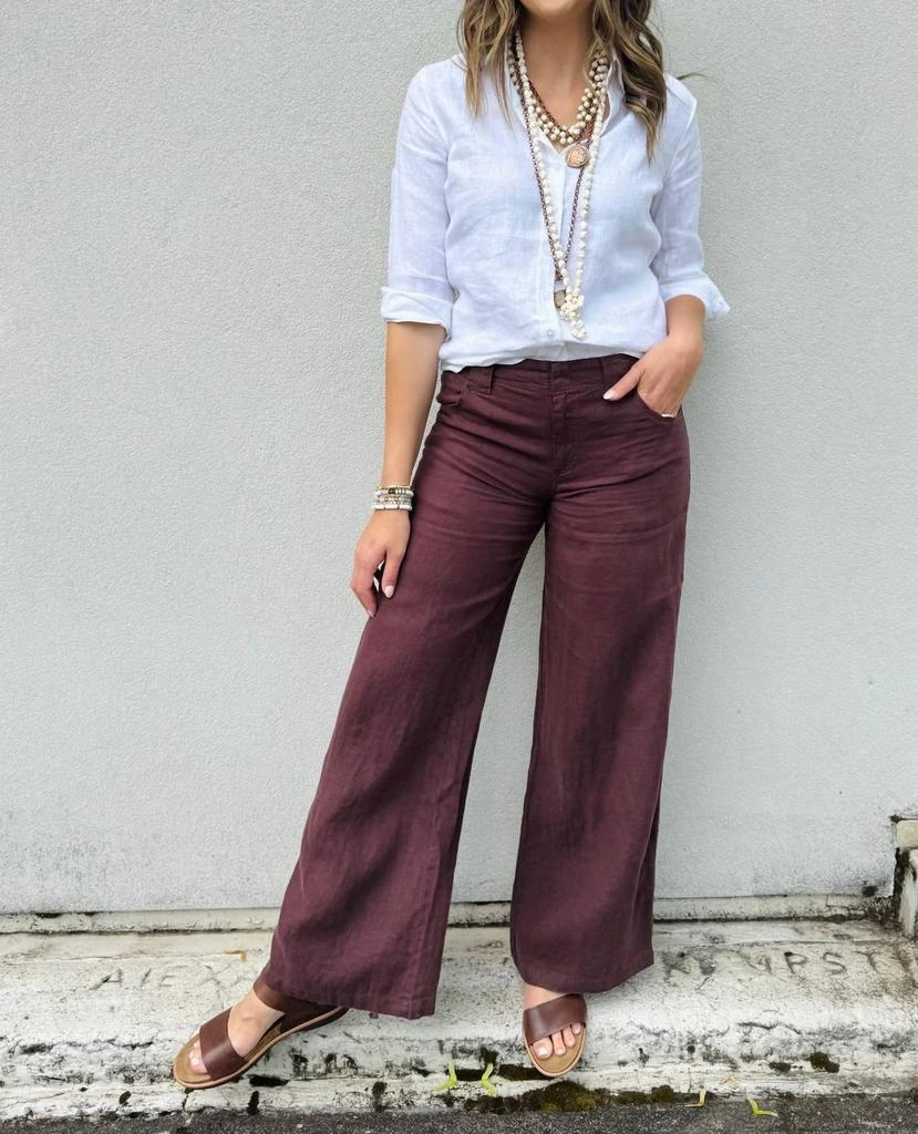 Sanctuary Sanctuary - Relaxed Linen Arden Pant