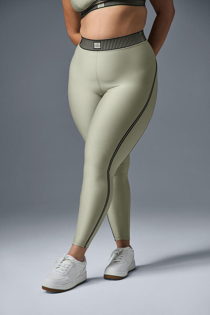 Alo Airlift High-Waist 7/8 Line Up Legging - Espresso