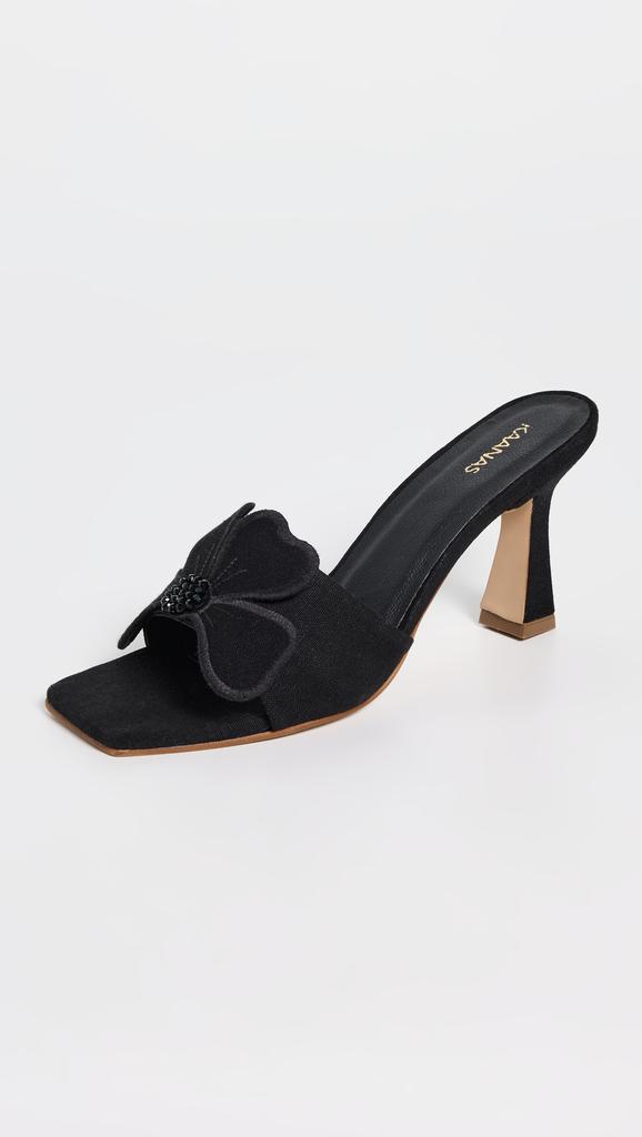 Kaanas Dune by Lun Flower Applique High Heels