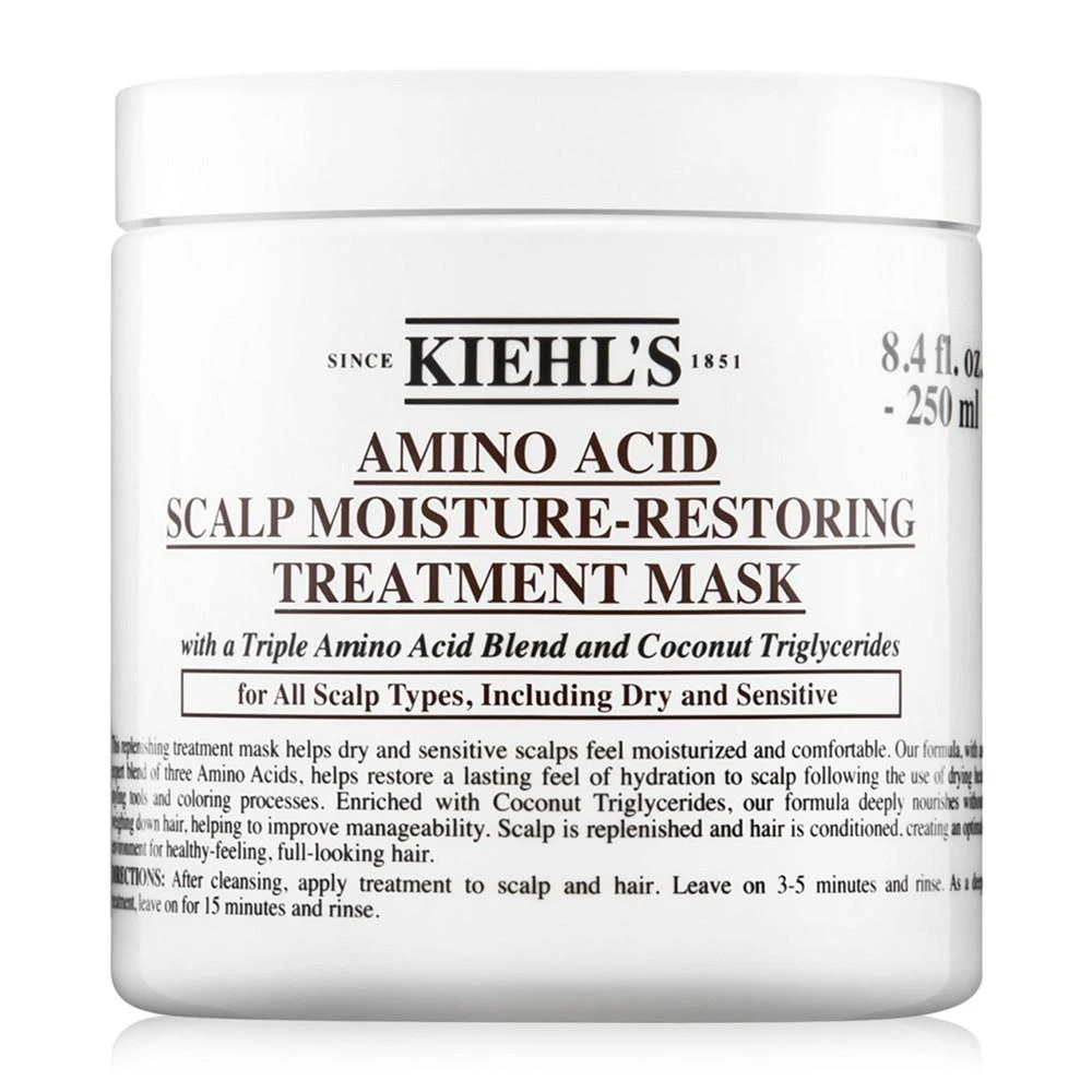 Kiehl's Since 1851 Amino Acid Scalp Moisture-Restoring Treatment Mask, 8.4 oz. 1