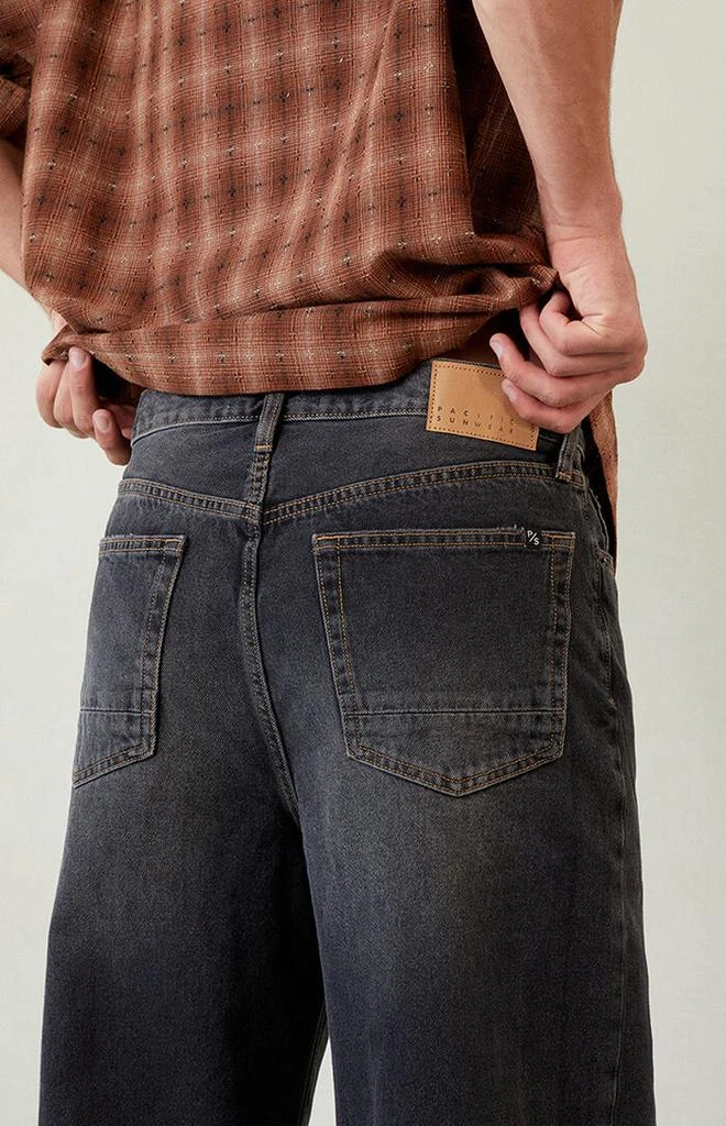 PacSun Blake Extreme Baggy Jeans Black 5
