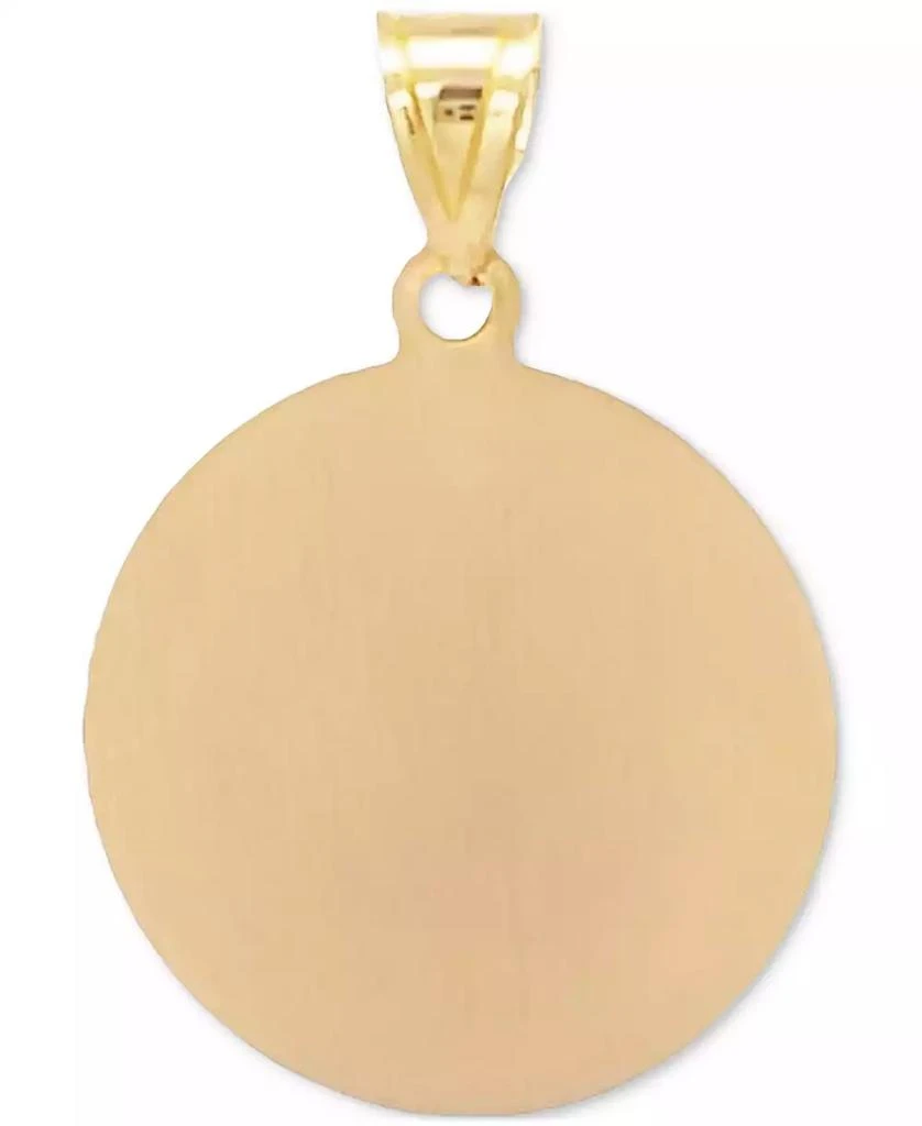 Macy's Saint Christopher Medal Pendant in 14k Yellow Gold 5