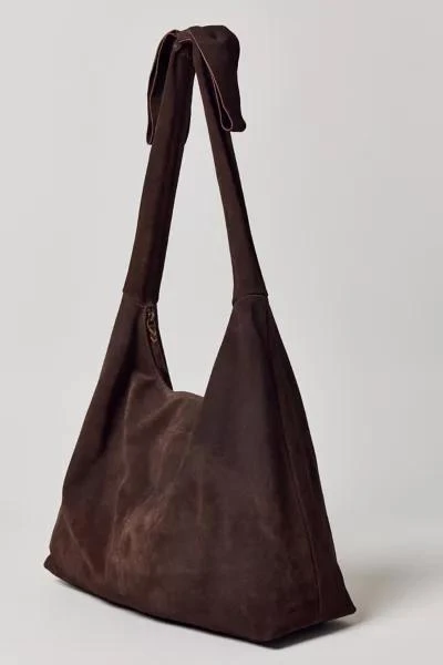 Kimchi Blue Kimchi Blue Bow Suede Hobo Bag 2