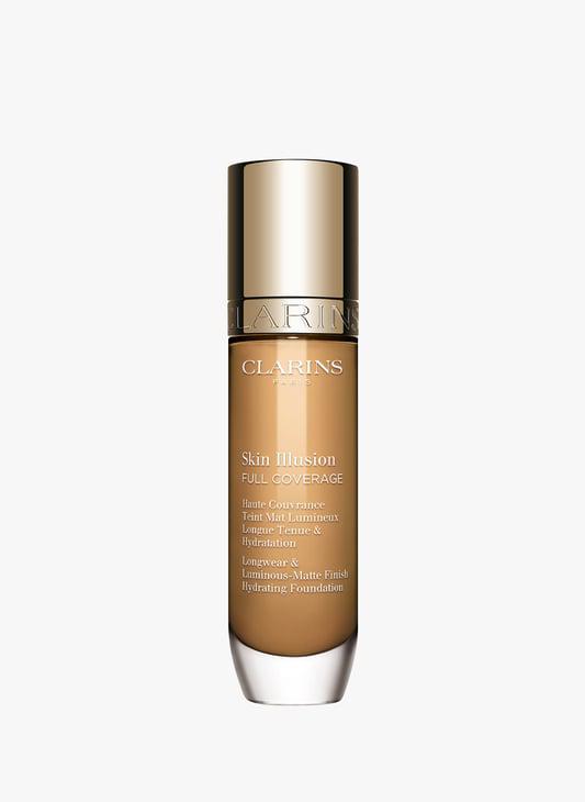 Clarins Skin Illusion Full Coverage - High Coverage Matte Radiant Long-Lasting  Hydrating Foundation