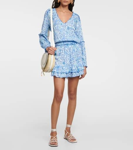 Poupette St Barth Ilona floral minidress 2