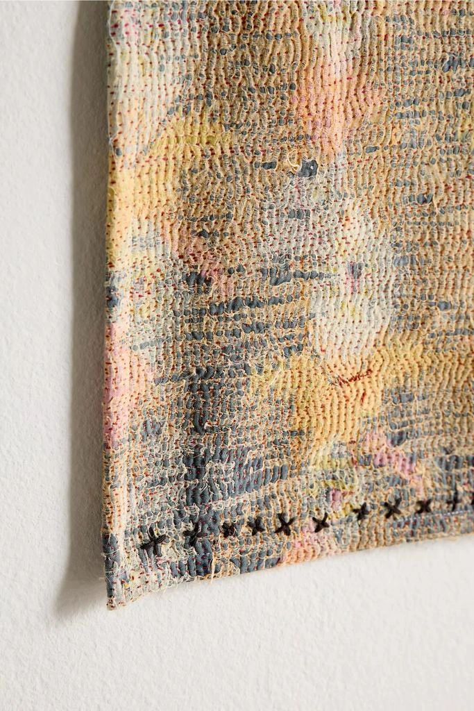 Urban Renewal ReMADE By UO Remnants Embroidered Kantha Tapestry 4