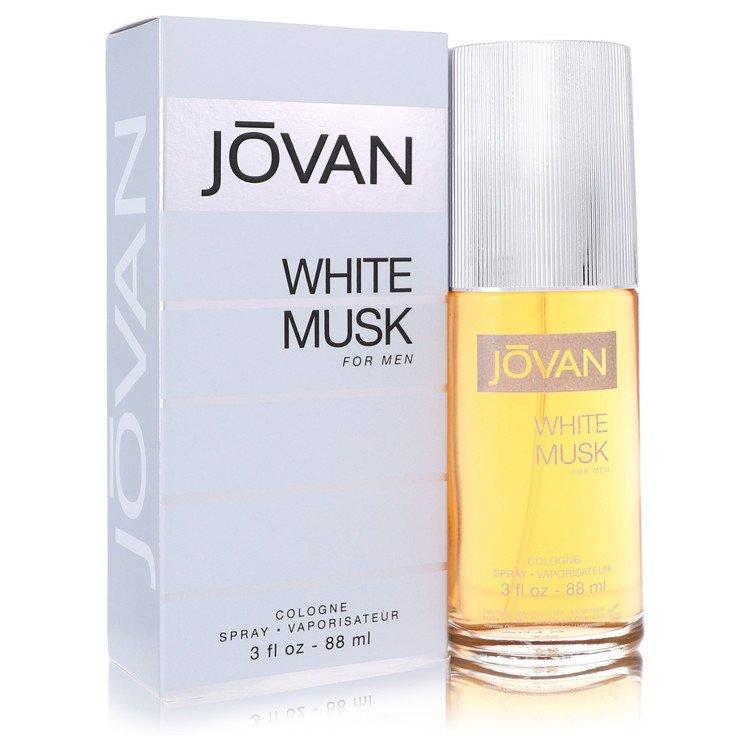 JOVAN 2pcs Combo  White Musk by  Eau De Cologne Spray 3 oz Men