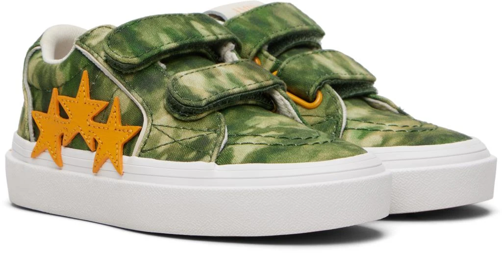AMIRI Kids Khaki Camo Sunset Skate Sneakers 4