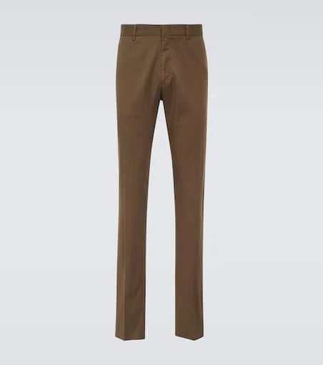 Zegna Cotton-blend chinos 1
