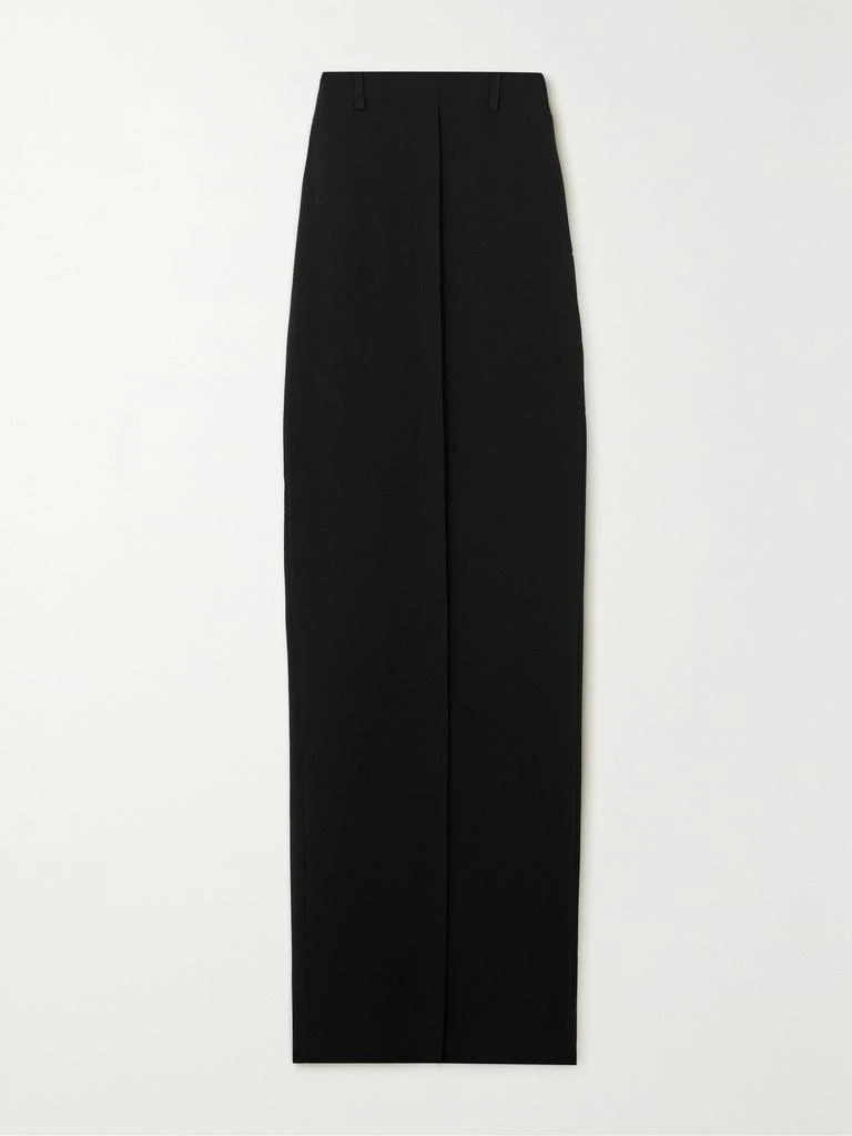 Dries Van Noten 分层式蕾丝边饰绉纱超长半身裙 1