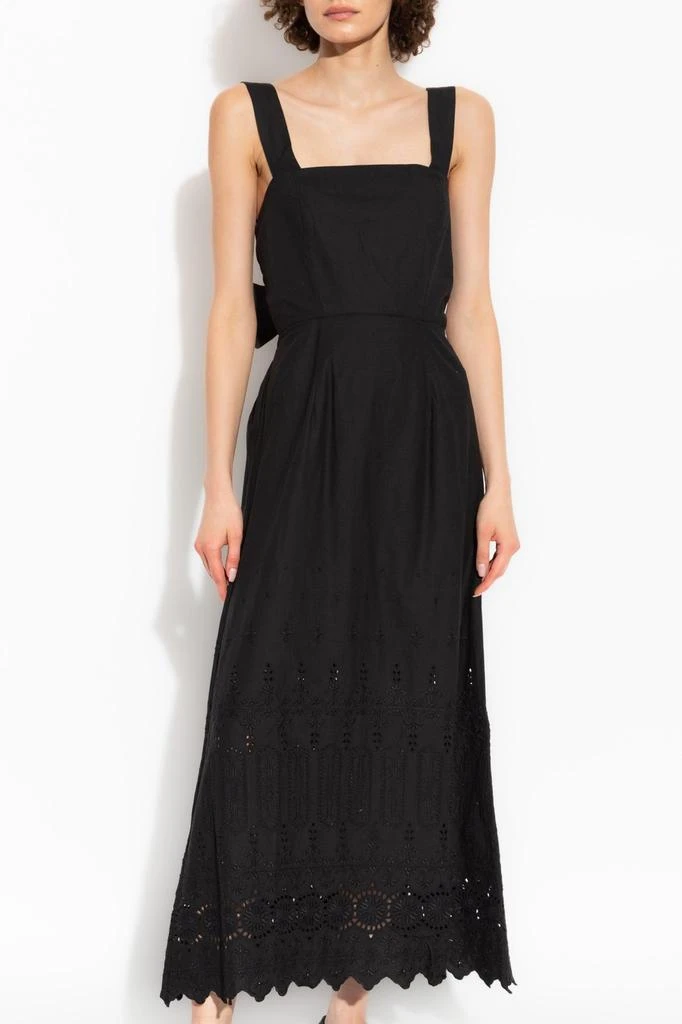 posse backless dress FLAME SLIT MAXI DRESS