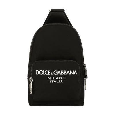 Dolce & Gabbana Nylon crossbody backpack 1