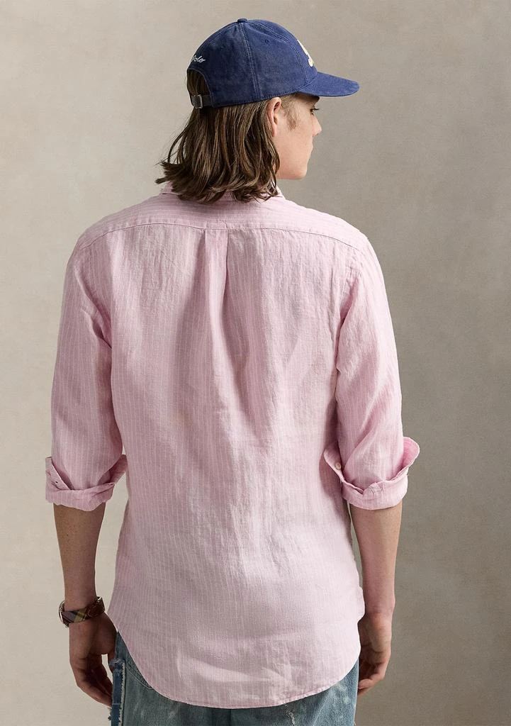 Ralph Lauren Classic Fit Striped Linen Shirt 2