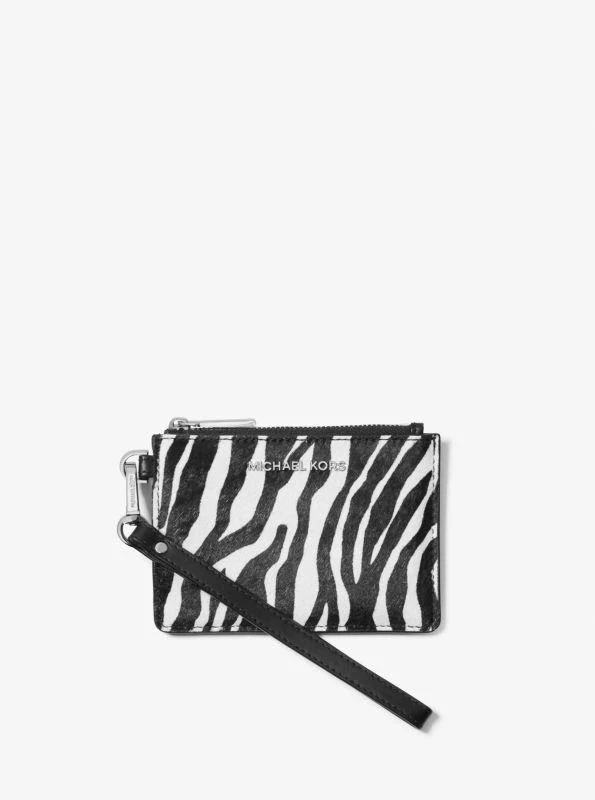 michael_kors Zebra Print Calf Hair Coin Purse 1