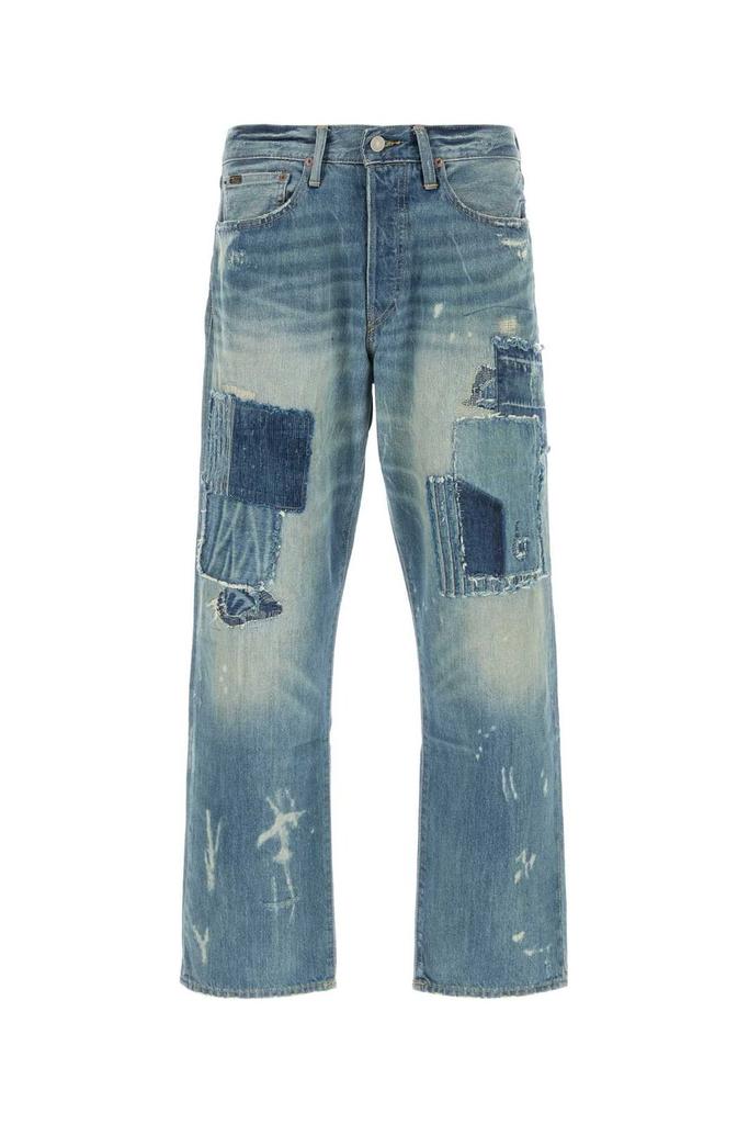 パンツ vetements 23ss wide distressed denim Vetements Vetements Distressed-Effect Wide-Leg Jeans - Pants