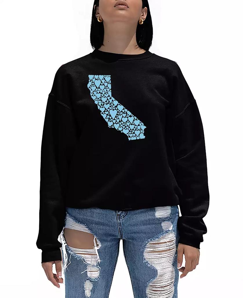LA Pop Art Women's Hooded Word Art Brooklyn Neighborhoods