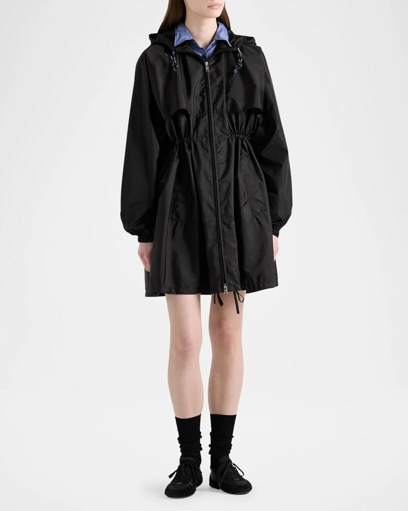 Prada Lightweight Re-Nylon Oversized Raincoat 2