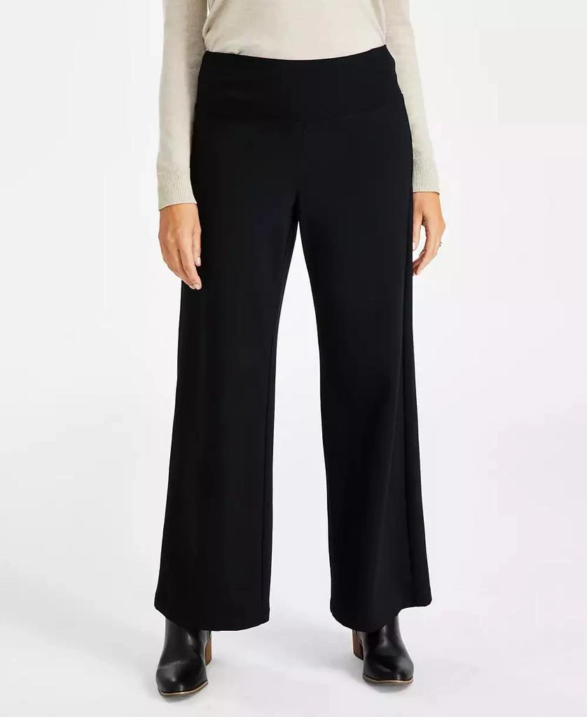 Style & Co Petite Wide-Leg Pull-On Pants, Created for Macy's 1