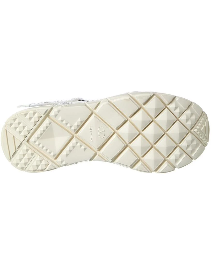 Valentino Knit & Leather Sneaker 4