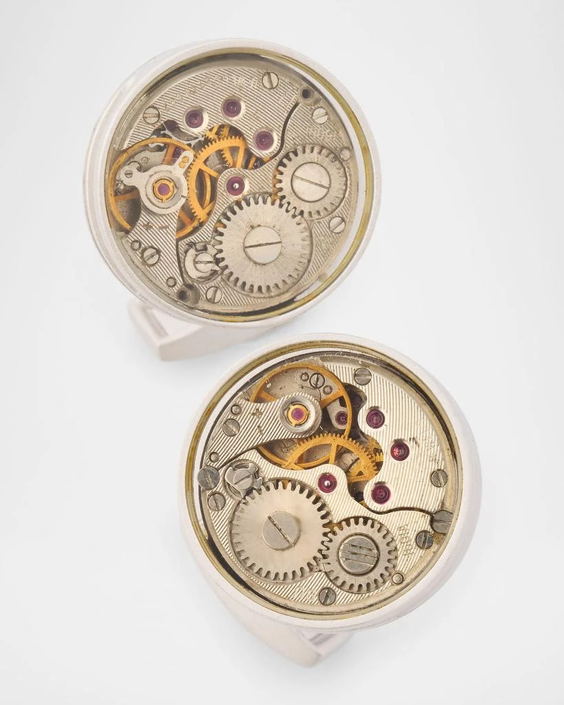 Tateossian Men
s Vintage Skeleton Gear Cufflinks 3