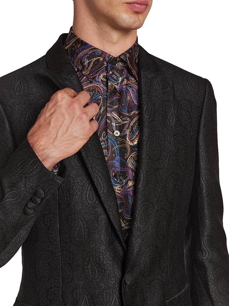 ETRO Fuji All-Over Paisley Evening Jacket 6