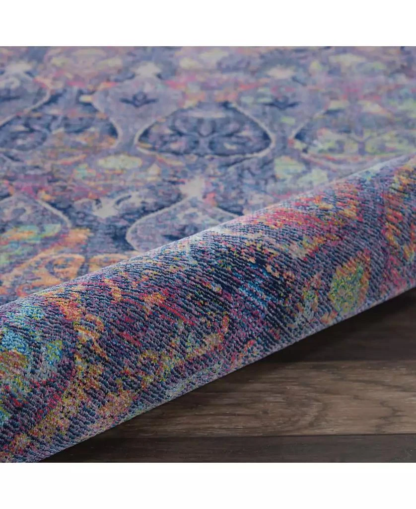 Nourison Ankara Global ANR08 Navy and Multi 2
 x 6
 Runner Rug 2