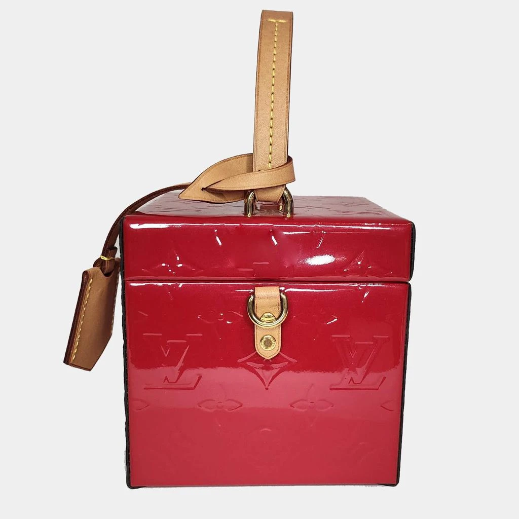 Louis Vuitton Louis Vuitton Red Patent Bleecker Box Bag 3