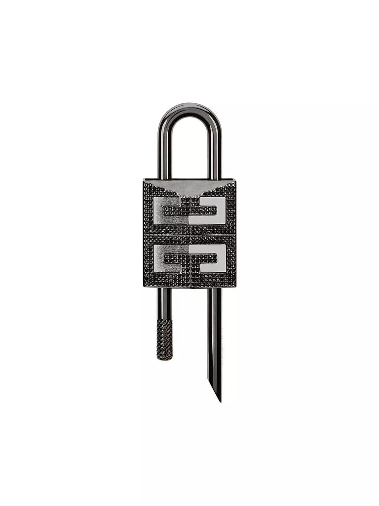 Shop 4G Padlock In Metal With Strass on Sale at BeyondStyle
