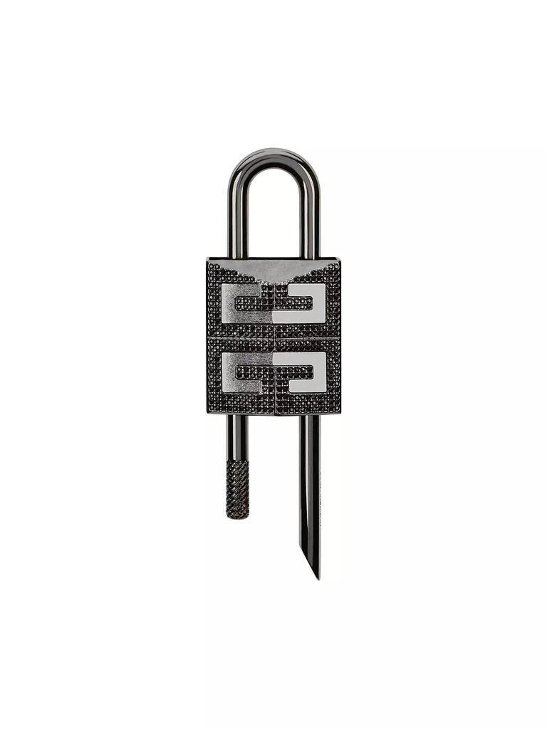 Givenchy 4G Padlock In Metal With Strass 1