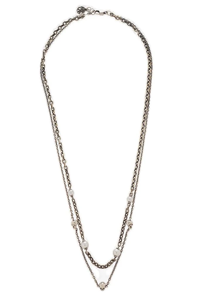 Alexander McQueen Alexander McQueen Chain-Linked Pendant Necklace