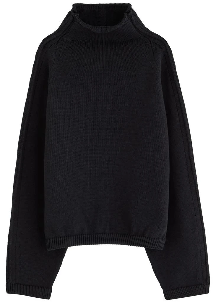 Dries Van Noten Mertona cotton-blend jumper 1