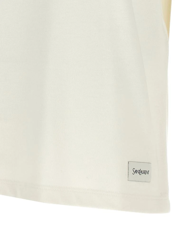 Yves Saint Laurent Logo Label T-shirt 4