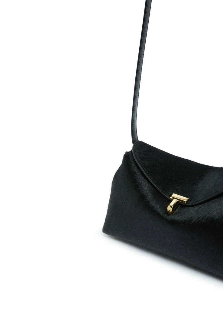 Totême T-Lock pony hair clutch 6