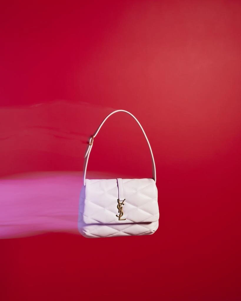 Yves Saint Laurent Le 57 Flap YSL Shoulder Bag in Quilted Leather 2