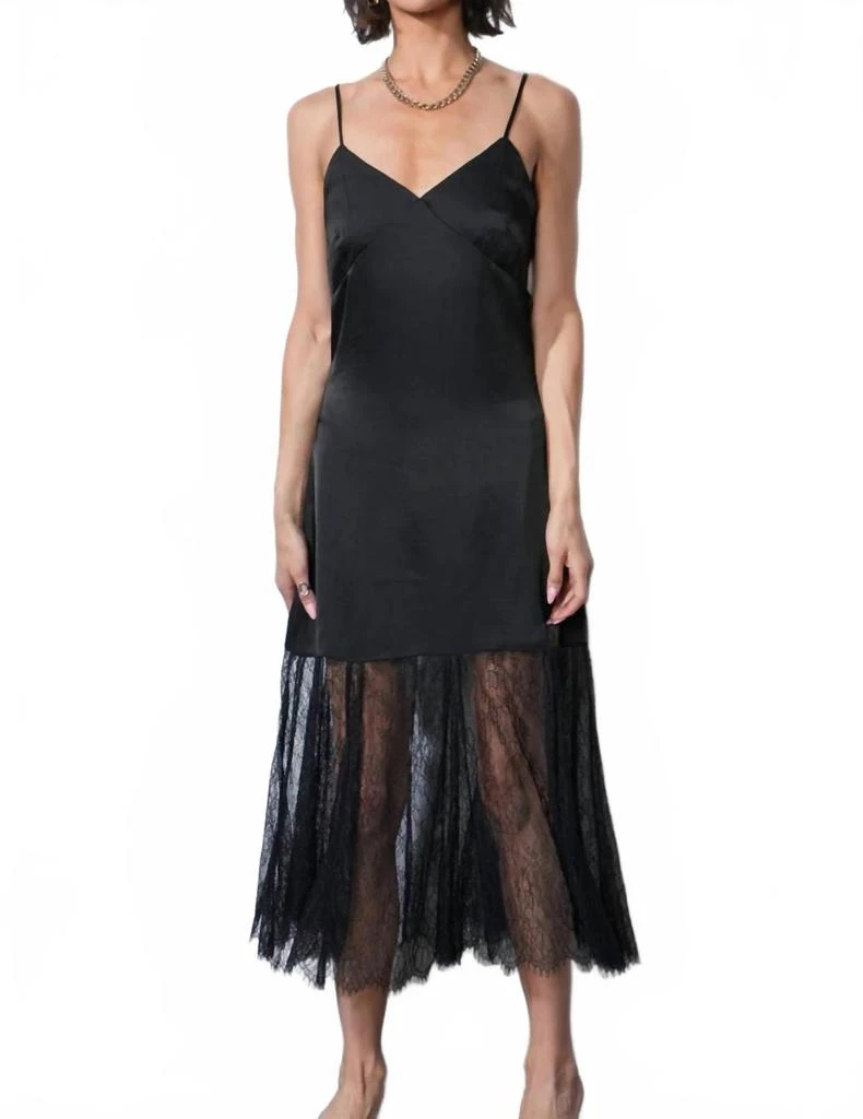 Sheer Skirt Slip Dress In Black  On Sale Now with Up to 47% Off | Discover  Exclusive Deals & Savings at BeyondStyle  Authentic Greylin women|clothing| dresses with Limited-Time Discounts, Free Shipping,
