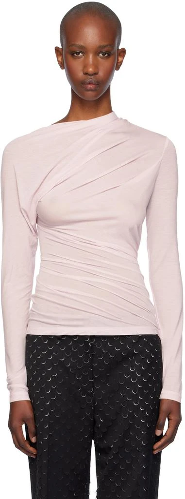 Helmut Lang Pink Wind T-shirt 1