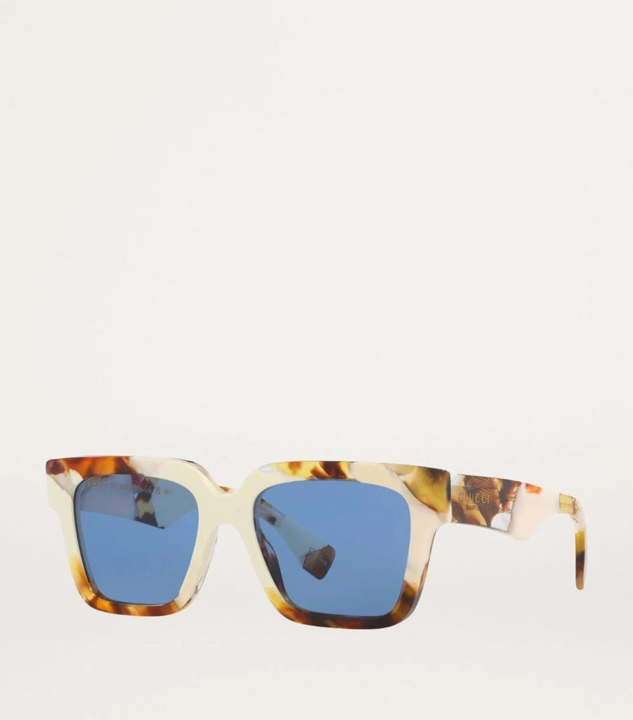 Gucci Square Frame Marbled Sunglasses - Accessories  display picture 3