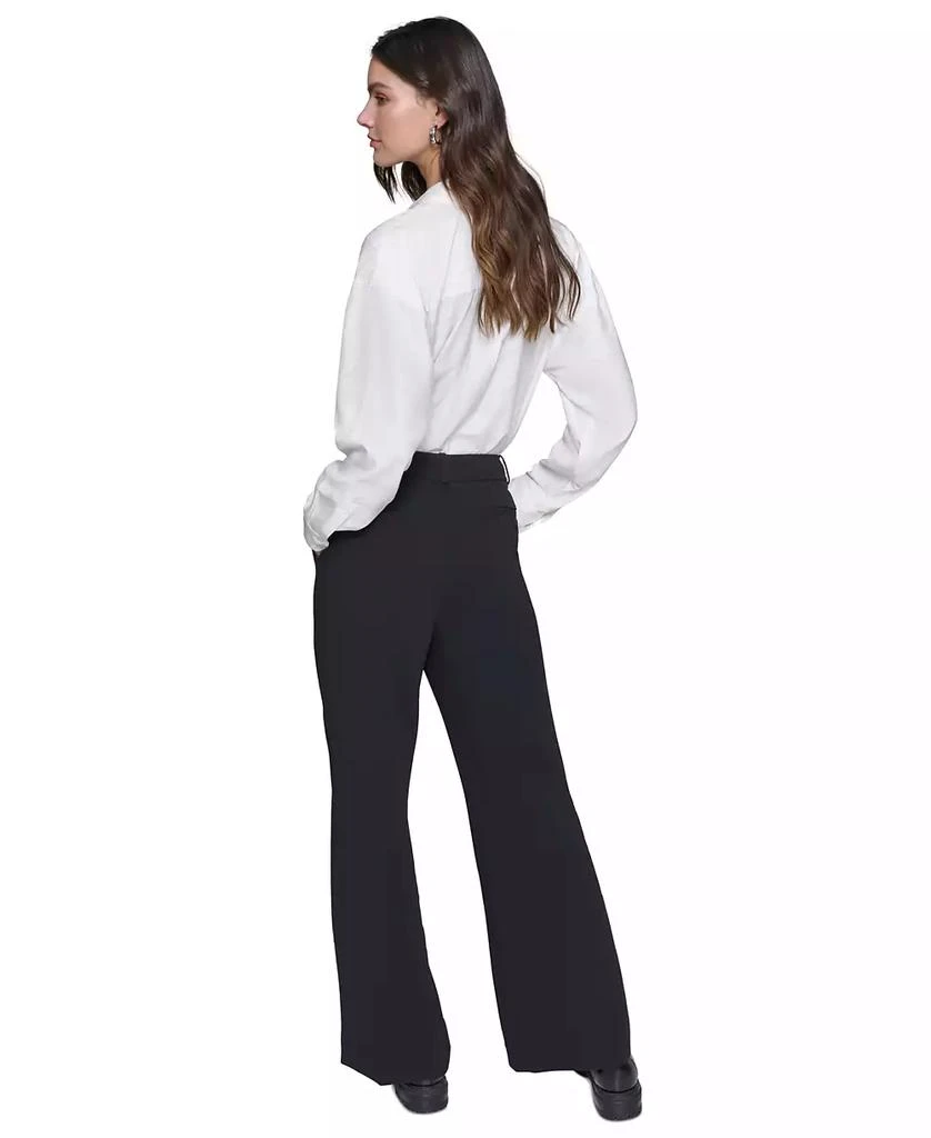 Karl Lagerfeld Paris Women's Bootcut High-Rise Pants 5
