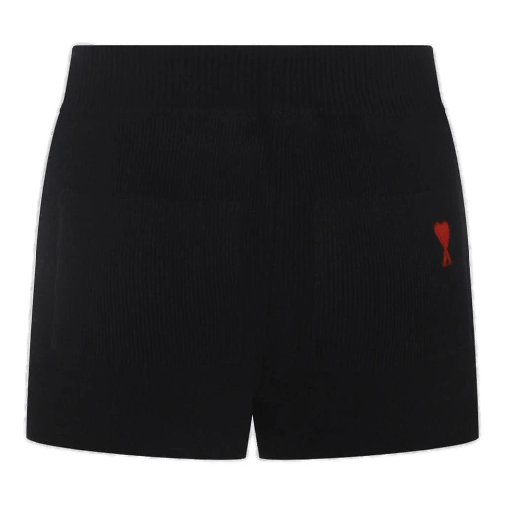 AMI AMI Paris Ami de Coeur Knitted Shorts 1