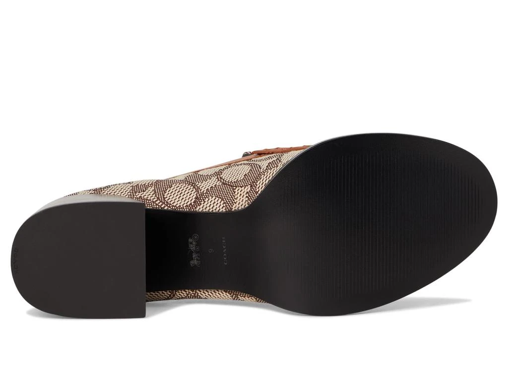 Coach Natalie Loafer In Signature Textile Jacquard 3