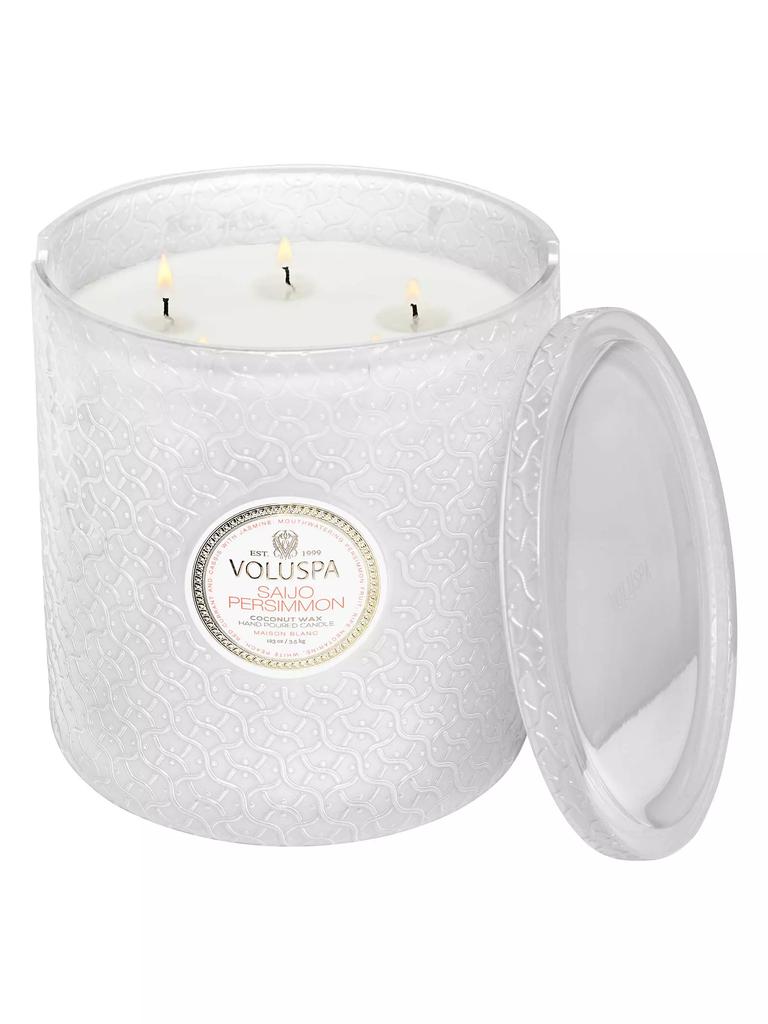 Voluspa Saijo Persimmon 5-Wick Hearth Candle