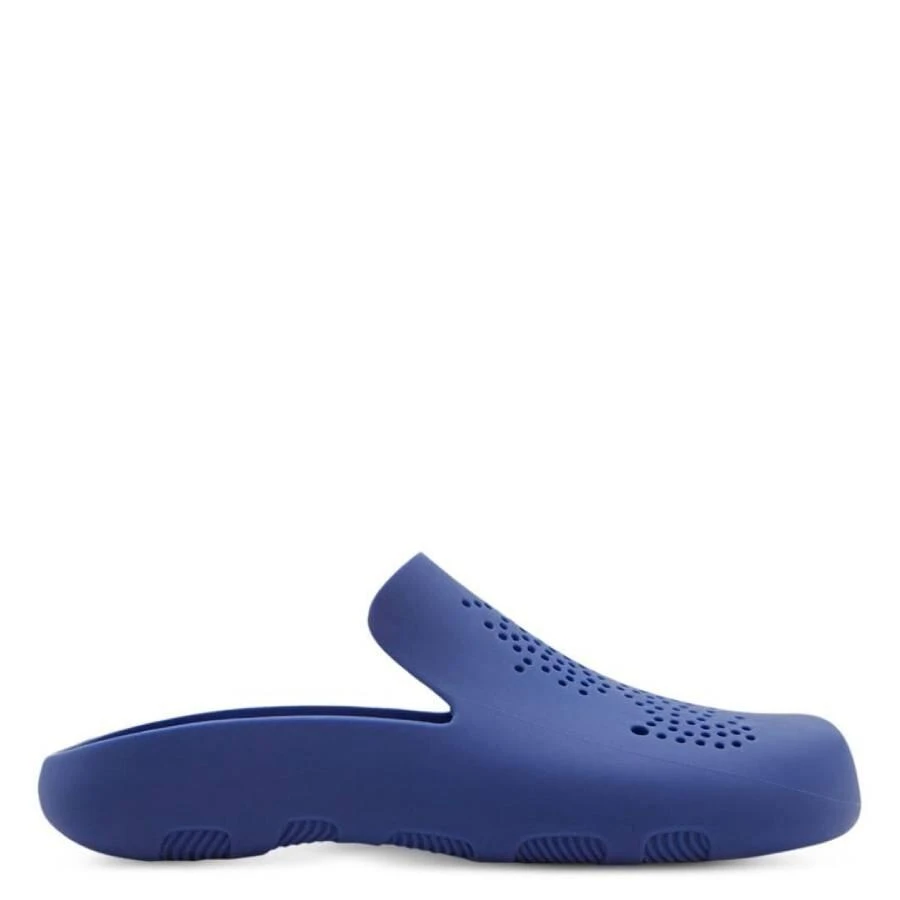 Burberry Perforated Stingray Rubber Clogs