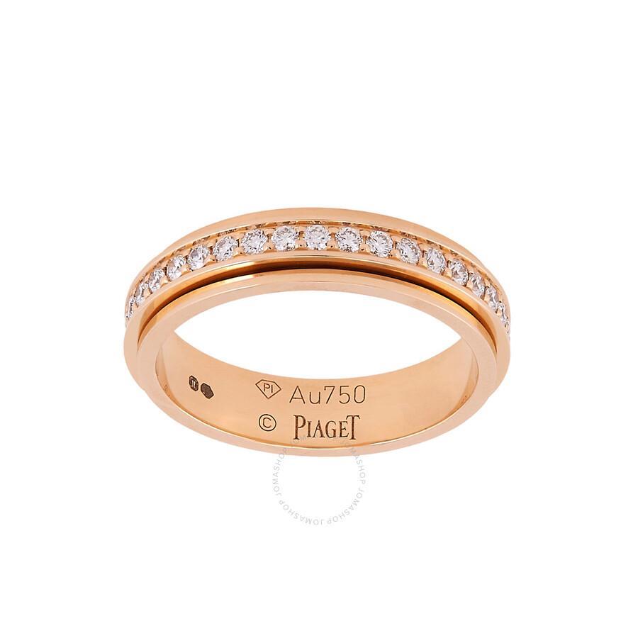 PIAGET 18k Rose Gold Alliance Possession Diamond Ring